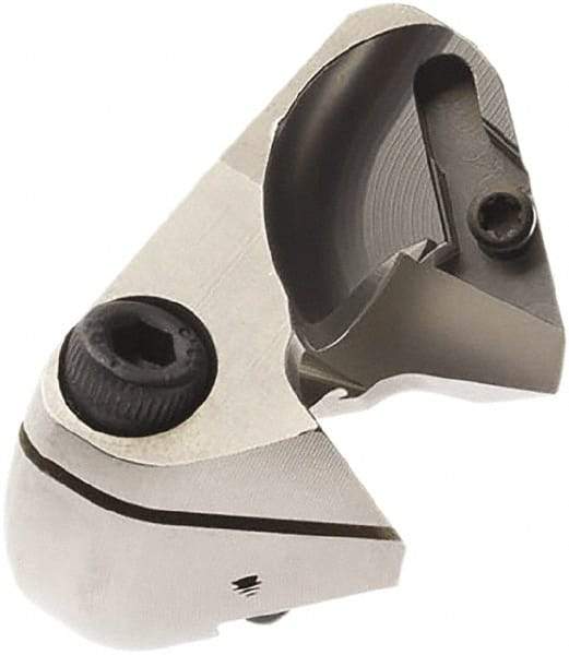 Seco - Series Crownloc Plus, 16mm ID, 40mm Overall Diam, 20mm OAL Drilling Chamfer Ring - VCGX090202 Insert, 45° Chamfer, 2 Inserts - Industrial Tool & Supply