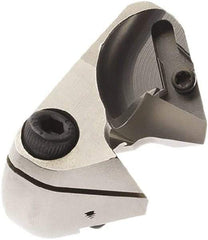 Seco - Series Crownloc Plus, 13mm ID, 40mm Overall Diam, 20mm OAL Drilling Chamfer Ring - VCGX090202 Insert, 45° Chamfer, 2 Inserts - Industrial Tool & Supply