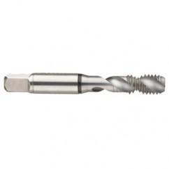 3/8-16 2B 2-Flute Cobalt Black Ring Semi-Bottoming 45 degree Spiral Flute Tap-Bright - Industrial Tool & Supply