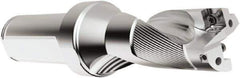 Seco - 50.04mm Max Drill Depth, 2xD, 24.99mm Diam, Indexable Insert Drill - 2 Inserts, 1-1/4" Shank Diam, Straight Shank - Industrial Tool & Supply
