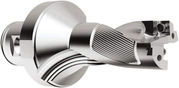 Seco - 34mm Max Drill Depth, 2xD, 17mm Diam, Indexable Insert Drill - 2 Inserts, 28mm Shank Diam, ABS 50 Modular Connection Shank - Industrial Tool & Supply