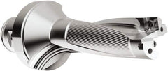 Seco - 96mm Max Drill Depth, 3xD, 1-1/4" Diam, Indexable Insert Drill - 2 Inserts, 28mm Shank Diam, Straight Shank - Industrial Tool & Supply