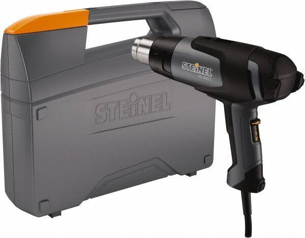 Steinel - 120 to 1,100°F Heat Setting, 4 to 13 CFM Air Flow, Heat Gun - 120 Volts, 12 Amps, 1,400 Watts, 6' Cord Length - Industrial Tool & Supply