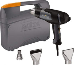 Steinel - 120 to 1,100°F Heat Setting, 4 to 13 CFM Air Flow, Heat Gun Kit - 120 Volts, 12 Amps, 1,400 Watts, 6' Cord Length - Industrial Tool & Supply