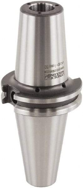 Lyndex - 0.3937" Hole Diam, CAT40 Taper Shank Shrink Fit Tool Holder & Adapter - 3.145" Projection, 0.9449" Nose Diam, Through Coolant - Exact Industrial Supply