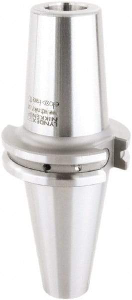 Lyndex - 0.2362" Hole Diam, CAT40 Taper Shank Shrink Fit Tool Holder & Adapter - 3.145" Projection, 0.8268" Nose Diam, Through Coolant - Exact Industrial Supply