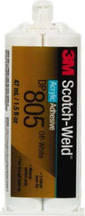 3M - 48.5 mL Cartridge Two Part Acrylic Adhesive - 3 to 4 min Working Time - Industrial Tool & Supply