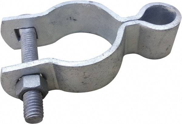 VizCon - 5" High x 5" Long x 5" Wide Barrier Hinge \x96 Female - Galvanized Finish, Silver, Use with 45032-O, 45032-W - Industrial Tool & Supply