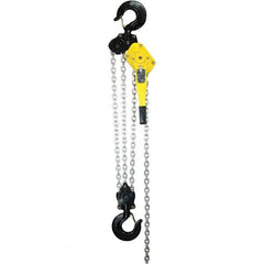 OZ Lifting Products - 18,000 Lb Capacity, 15' Lift Height, Chain Lever Hoist with Overload Protection - Industrial Tool & Supply