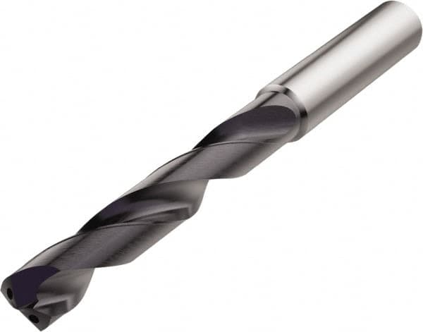Seco - 6.9mm 140° Solid Carbide Jobber Drill - Industrial Tool & Supply