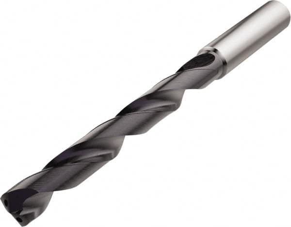 Seco - 18.5mm 140° Solid Carbide Jobber Drill - Industrial Tool & Supply