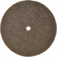 WALTER Surface Technologies - 6" Diam, 1/2" Face Width, 7/8" Center Hole, Fine Grade, Aluminum Oxide Deburring Wheel - Convolute, Medium Grade, 4,000 RPM - Industrial Tool & Supply