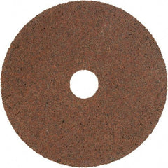 WALTER Surface Technologies - 6" Diam, 1/4" Face Width, 7/8" Center Hole, Coarse Grade, Zirconium Deburring Wheel - Unitized, Medium/Hard Grade, 8,000 RPM - Industrial Tool & Supply