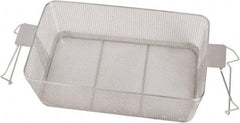 CREST ULTRASONIC - Stainless Steel Parts Washer Basket - 5.177" High, Use with Parts Washers - Industrial Tool & Supply