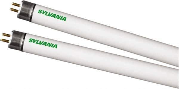 SYLVANIA - 54 Watt Fluorescent Tubular Miniature Bi-Pin Lamp - 4,100°K Color Temp, 4,450 Lumens, T5, 40,000 hr Avg Life - Industrial Tool & Supply