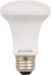 SYLVANIA - 5 Watt LED Flood/Spot Medium Screw Lamp - 2,700°K Color Temp, 350 Lumens, Dimmable, Shatter Resistant, R20, 11,000 hr Avg Life - Industrial Tool & Supply