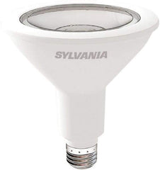 SYLVANIA - 13 Watt LED Flood/Spot Medium Screw Lamp - 3,000°K Color Temp, 1050 Lumens, Shatter Resistant, PAR38, 25,000 hr Avg Life - Industrial Tool & Supply
