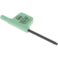 Wiha - IP7 Torx Plus Key - Flag-Style, 35mm Length Under Head, 2.6" OAL - Industrial Tool & Supply