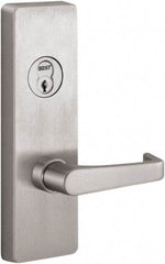 Stanley - Satin Stainless Steel Finish, Steel Lever Trim - Nonhanded, For Exit Devices - Industrial Tool & Supply