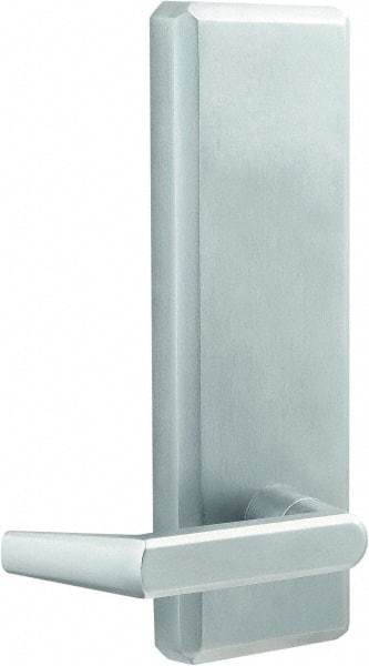Stanley - Satin Chrome Finish, Steel Lever Trim - Nonhanded, For Exit Devices - Industrial Tool & Supply