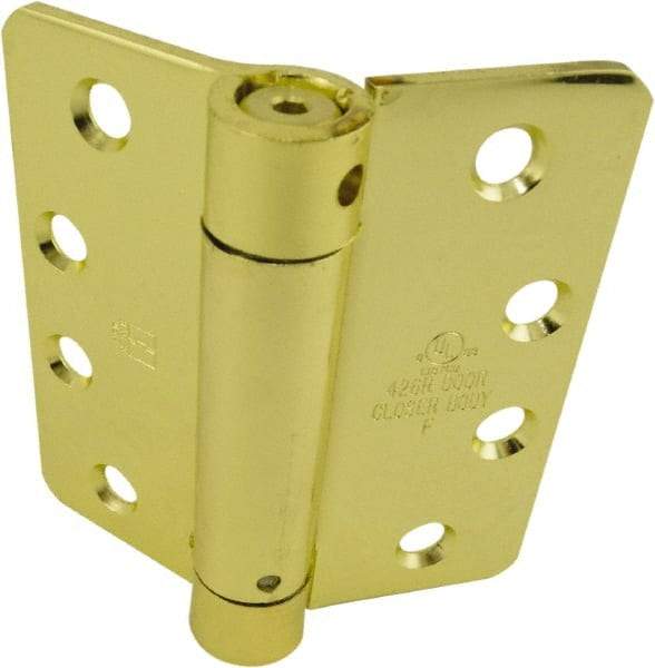 Hager - Specialty Hinges   Type: Self Closing Hinge    Length (Inch): 4 - Industrial Tool & Supply