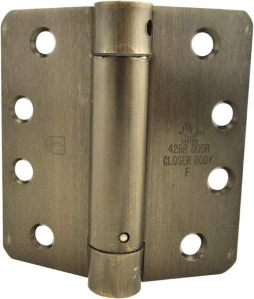 Hager - Specialty Hinges   Type: Self Closing Hinge    Length (Inch): 4 - Industrial Tool & Supply
