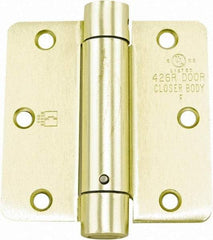 Hager - Specialty Hinges   Type: Self Closing Hinge    Length (Inch): 3-1/2 - Industrial Tool & Supply