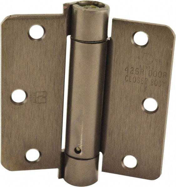 Hager - Specialty Hinges   Type: Self Closing Hinge    Length (Inch): 3-1/2 - Industrial Tool & Supply