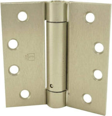 Hager - Specialty Hinges   Type: Self Closing Hinge    Length (Inch): 4 - Industrial Tool & Supply
