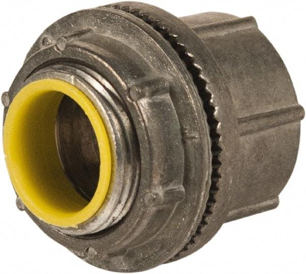 Hubbell-Raco - 1" Trade, Die Cast Zinc Threaded Rigid/Intermediate (IMC) Conduit Hub - Insulated - Industrial Tool & Supply