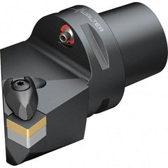Walter - 0° Lead Angle, Indexable Turning Toolholder - 93.8mm OAL, Series DSKN-CAPTO-AUSSEN - Industrial Tool & Supply