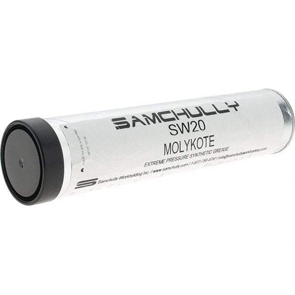 Samchully - 14 oz Tube Lithium Extreme Pressure Grease - Black, Extreme Pressure, Food Grade & High/Low Temperature, 350°F Max Temp, NLGIG 2, - Industrial Tool & Supply