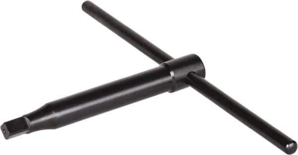 Samchully - 10" Chuck Diam Compatibility, Lathe Chuck T-Wrench - Compatible with SL-10 Chucks, 0.472" Actual Key Square Size - Industrial Tool & Supply