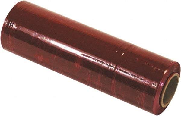 Made in USA - 17" x 1,500' 80 Gauge Pink Anti-Static Cast Hand Stretch Film - Industrial Tool & Supply