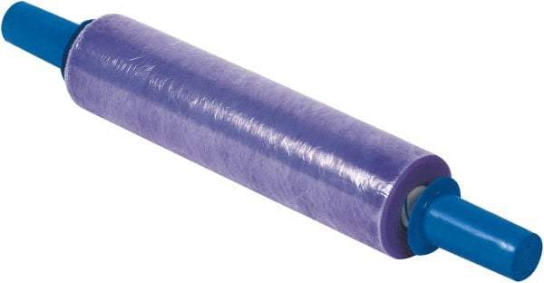 GoodWrappers - 15" x 1,000' 80 Gauge Purple Premium Stretch Film - Industrial Tool & Supply