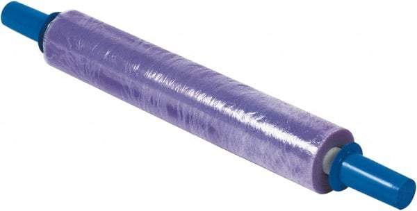 GoodWrappers - 20" x 800' 120 Gauge Purple Premium Stretch Film - Industrial Tool & Supply