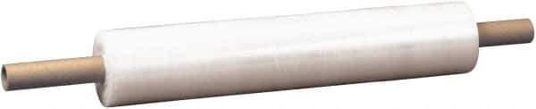 Value Collection - 30" x 1,000' 90 Gauge Clear Extended Core Cast Stretch Film - Industrial Tool & Supply