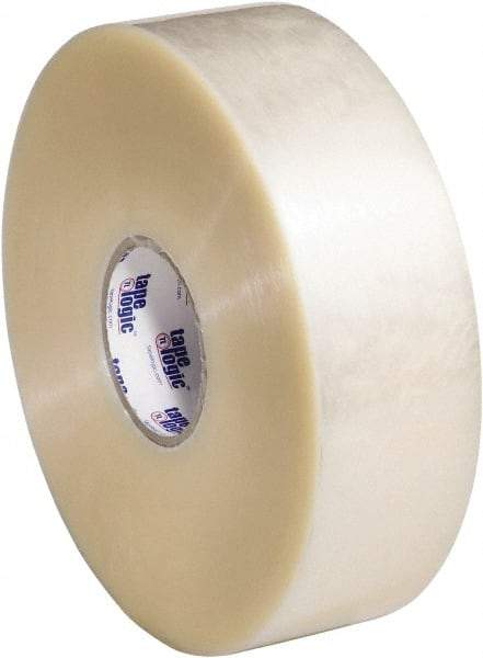 Tape Logic - 3" x 1,000 Yd Clear Hot Melt Adhesive Packaging Tape - Polypropylene Film Backing, 1.9 mil Thick, 22 Lb Tensile Strength - Industrial Tool & Supply