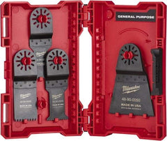 Milwaukee Tool - Rotary Blade Set - Use with Milwaukee Multi-Tool - Industrial Tool & Supply