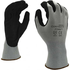 Cordova - Size L (9) Nitrile Coated Nylon Work Gloves - Industrial Tool & Supply