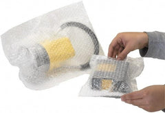 Made in USA - 300' Long x 24" Wide x 3/16" Thick, Bubble Roll - Clear - Industrial Tool & Supply