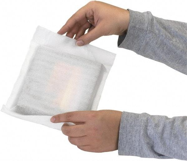 Made in USA - 625' Long x 24" Wide x 1/16" Thick, Polyethylene Foam - White - Industrial Tool & Supply