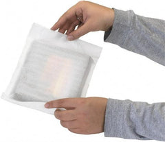 Made in USA - 625' Long x 12" Wide x 1/16" Thick, Polyethylene Foam - White - Industrial Tool & Supply