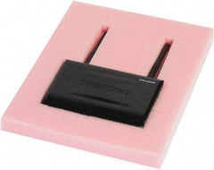 Made in USA - 24" Long x 24" Wide, Antistatic Pick & Pack Foam - Pink, Standard Grade - Industrial Tool & Supply