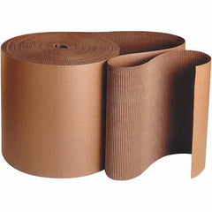 Made in USA - 250' Long x 4" Wide, Singleface Roll - Kraft - Industrial Tool & Supply