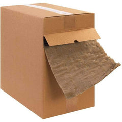 Made in USA - 200' Long x 12" Wide x 1/4" Thick, Cellulose Wadding - Kraft - Industrial Tool & Supply