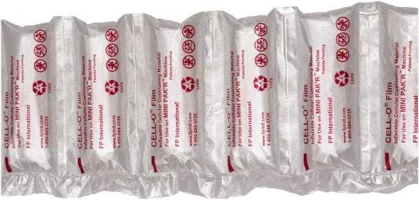 Made in USA - 4" Wide, Air Pillows - Clear - Industrial Tool & Supply