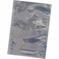 Made in USA - 10" Long x 8" Wide, 3 mil Thick, Open Top Open End Static Protection Bag - Transparent, Standard Grade - Industrial Tool & Supply