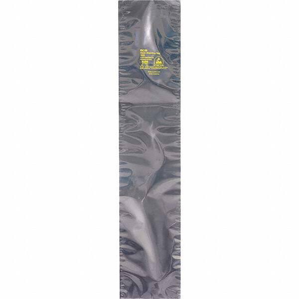 Made in USA - 36" Long x 24" Wide, 3.1 mil Thick, Open Top Static Shield Bag - Transparent, Metal-In, Standard Grade - Industrial Tool & Supply