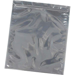 Made in USA - 12" Long x 9" Wide, 3 mil Thick, Self Seal Recloseable Zip Top Static Protection Bag - Transparent, Standard Grade - Industrial Tool & Supply